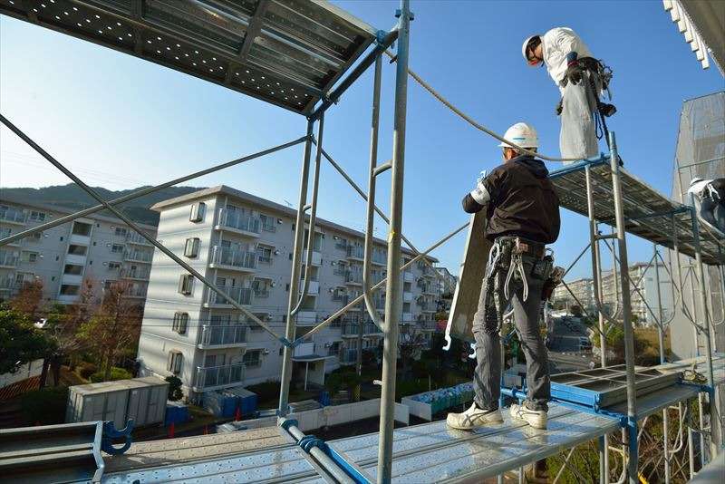 建設現場を支える足場工事を京都で行う未経験OKの求人